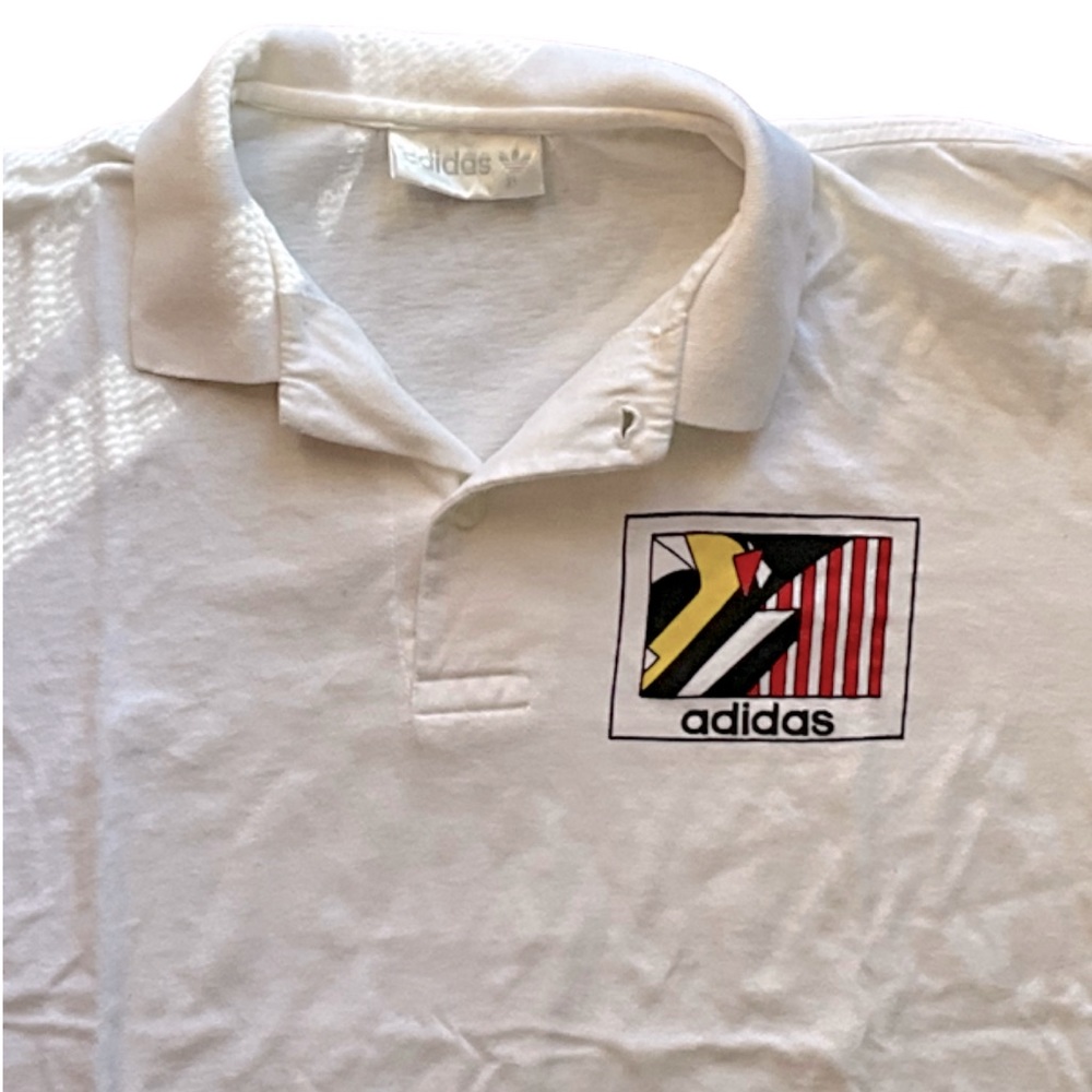 Adidas short sleeve collared shirt - Picture 3 of 4